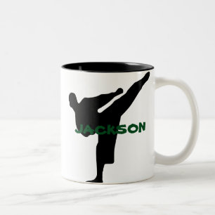 Tasse personnalisée de karaté