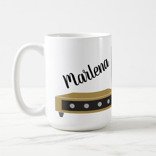 Tasse personnalisée de Theremin (Gauche)