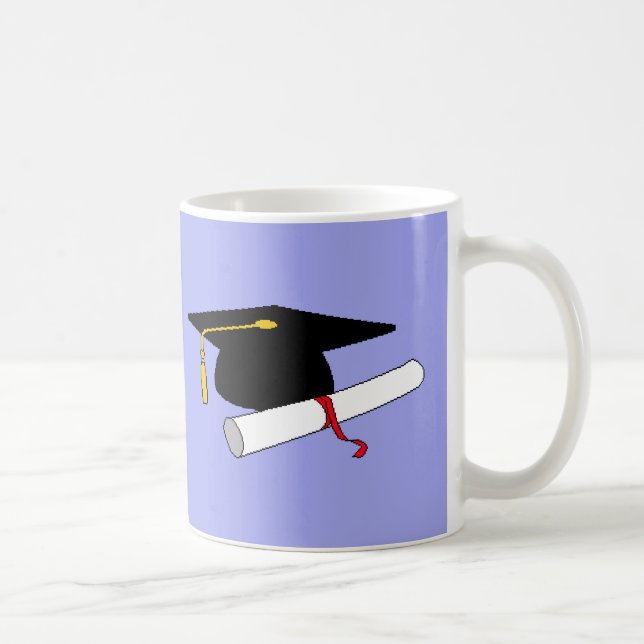 Tasse personnalisée d'obtention du diplôme (Droite)