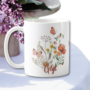 Tasse personnalisée Fleur de Gigi