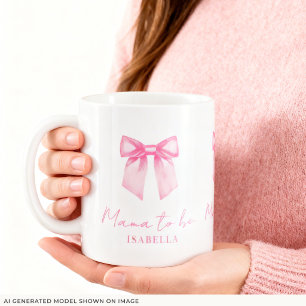 Tasse personnalisée Maman Moderne à venir avec un