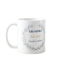 Tasse personnalisée Mamie depuis. Mug, Année perso