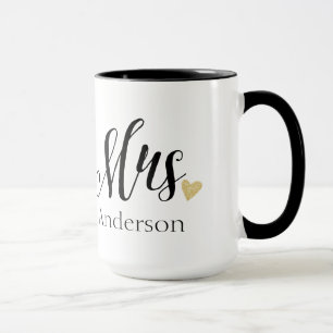 Tasse Personnalisée Mme Épouse à devenir
