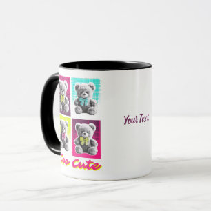 Tasse personnalisée Ourson Mignon Too   Nom person