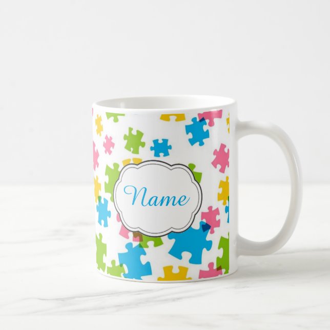 Tasse personnalisée par morceau en pastel de (Droite)