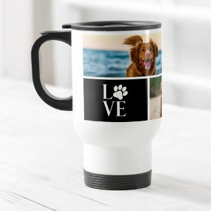 Tasse personnalisée pour amateur de chien avec col