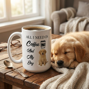 Tasse personnalisée pour amateur de chiens mignons