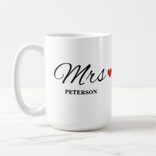 Tasse personnalisée pour couple Tasse de mariage T