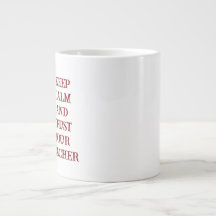 Tasse personnalisée pour enseignant 