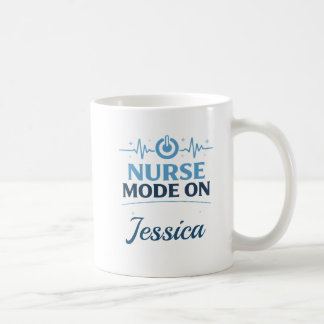 Tasse personnalisée pour infirmière en mode infirm