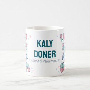 Tasse personnalisée pour pharmacien agréé Pharma