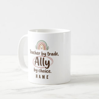 Tasse personnalisée Professeur allié - Éducation s