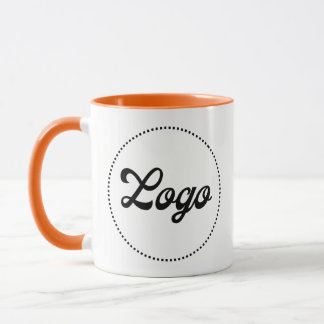 Tasse personnalisée promotionnelle ORANGE Logo Com