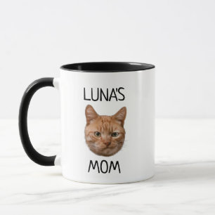Tasse Personnalisée Visage Chien Chat Nom Propriét