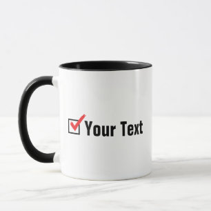 Tasse Personnalisez votre statut social - Annonce person