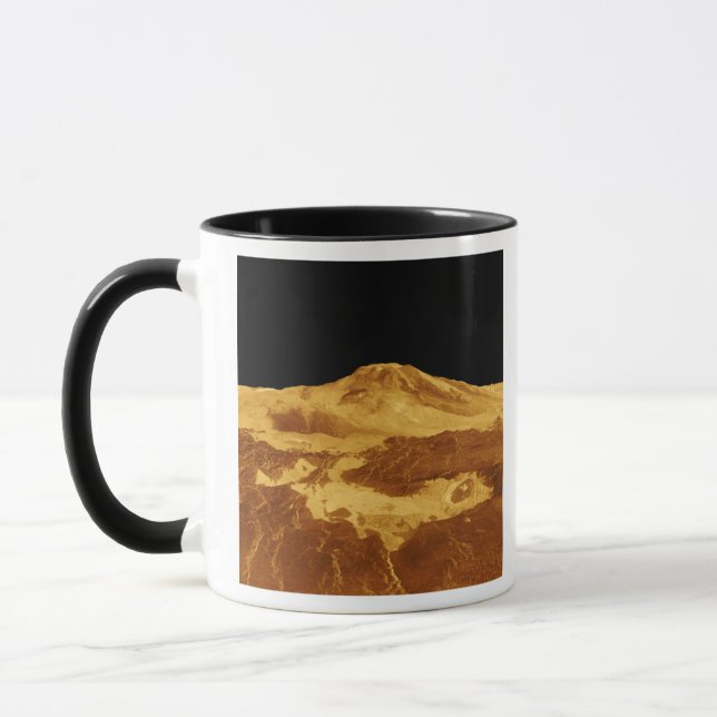 Tasse Perspective 3D de Maat Mons sur Vénus (Gauche)