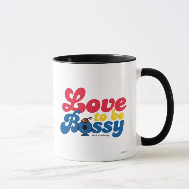 Tasse Petite Miss Bossy | L'Amour Pour Être Patron (Droite)