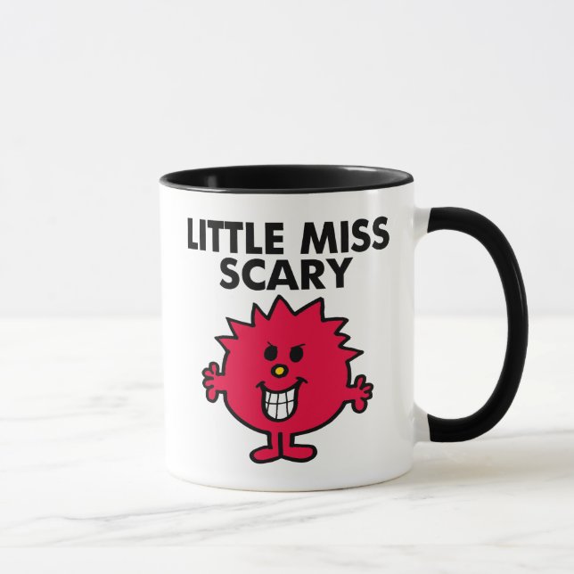 Tasse Petite Miss Effraction | Lettres noires (Droite)