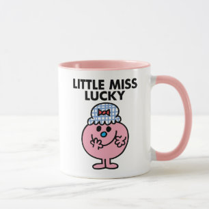 Tasse Petite Miss Lucky Cachant Sa Bouche