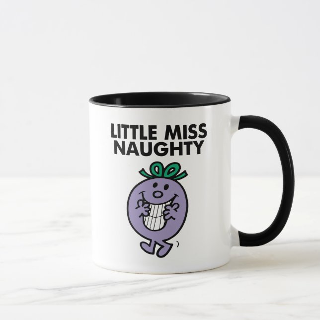 Tasse Petite Miss Naughty | Vaste sourire (Droite)