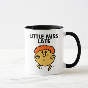 Tasse Petite Miss Tard   Lettres noires
