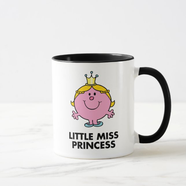 Tasse Petite Mlle Princesse | Arrière - plan de la Couro (Droite)