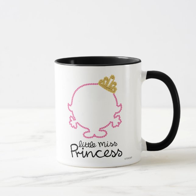 Tasse Petite Mlle Princesse | Face vide (Droite)