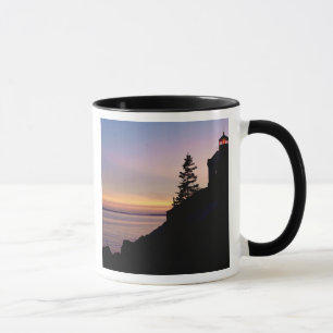 Tasse Phare de Bass Harbor sur l'île du Mont Desert,