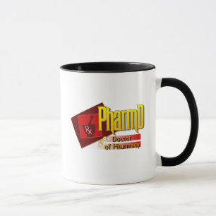 Tasse PharmD Docteur en pharmacie LOGO