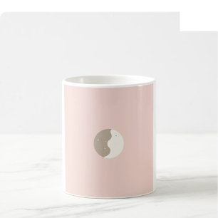 Tasse Phase de Lune de Noël - Rouge & Vert