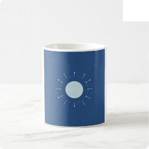 Tasse Phase Lunaire Céleste - Sarcelle et Violet