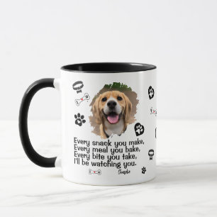 Tasse photo avec visage de chien personnalisé - Ta