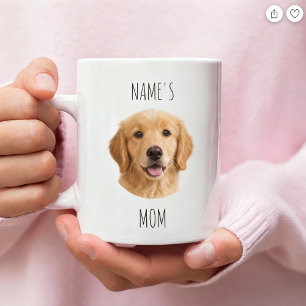 Tasse Photo Maman Chien Personnalisée Cadeau Per
