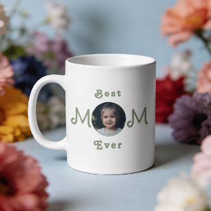 Tasse photo Maman la meilleure 2 Moderne et Mignon