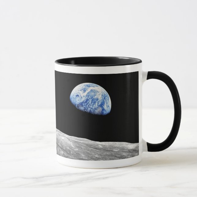 Tasse Photo Orbite lunaire Apollo 8 de la NASA (Droite)