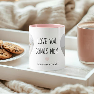 Tasse Photo Personnalisée pour Belle-Mère Je t'a