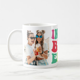 Tasse photo rétro personnalisée « In My BFF Era »