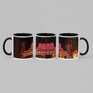 Tasse Photo vintage Reno Arch enroulé