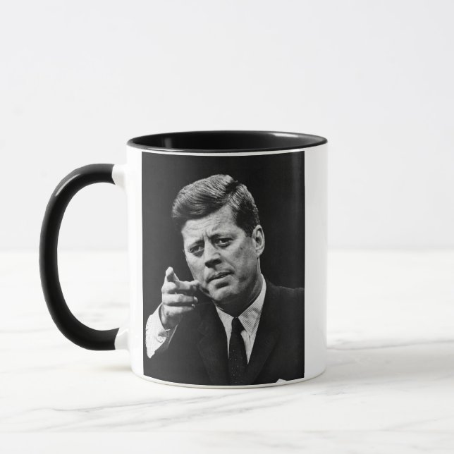 Tasse Photographie de John F. Kennedy 3 (Gauche)
