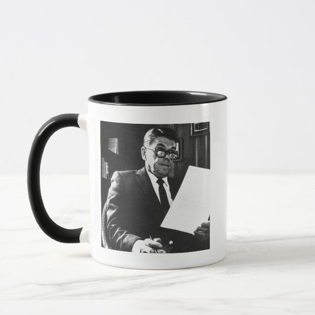 Tasse Photographie de Ronald Reagan (Gauche)