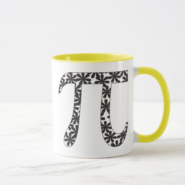 Tasse Pi floral (Droite)