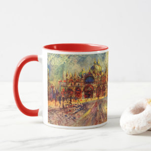 Tasse Piazza San Marco, Venise de Pierre Renoir