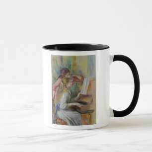 Tasse Pierre jeunes filles de Renoir un   au piano