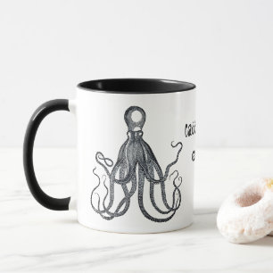 Tasse Pieuvre bizarre personnalisée