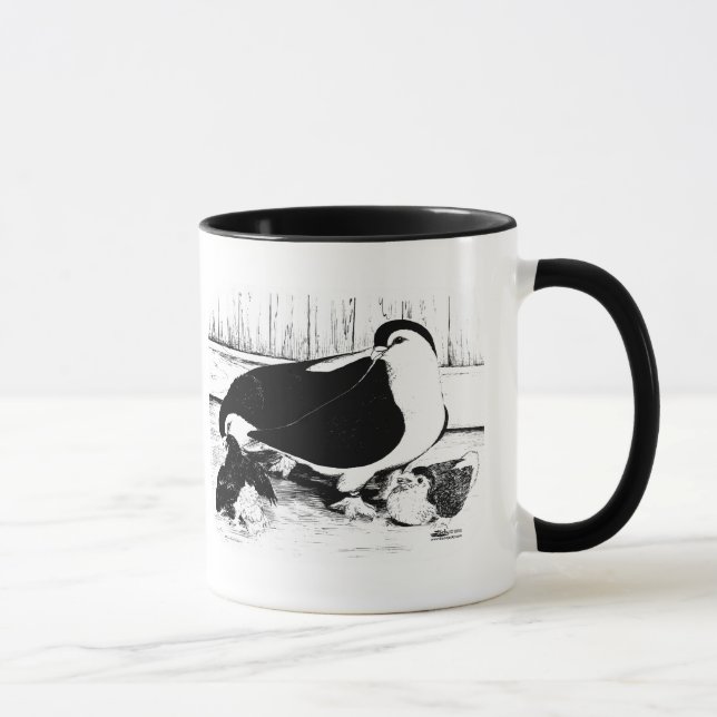 Tasse Pigeons de Lahore 1980 (Droite)