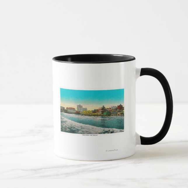 Tasse Pike Front et Long Beach, Californie (Droite)
