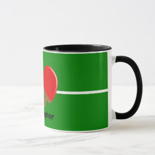 Tasse Ping-pong personnalisé
