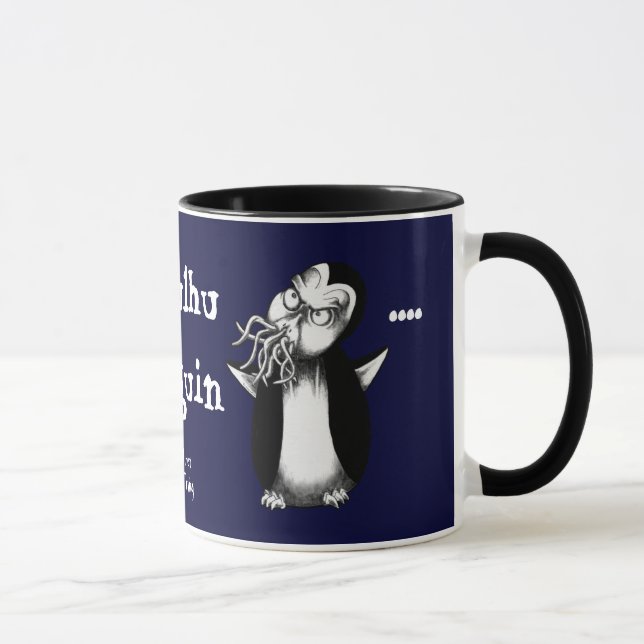 Tasse Pingouin de Cthulhu : …. (Droite)
