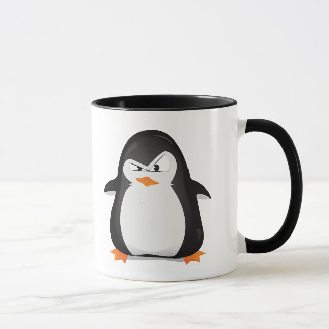 Tasse Pingouin fâché (Droite)