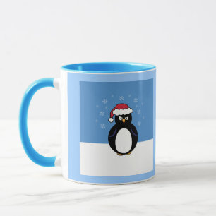 Tasse Pingouin fâché de Noël
